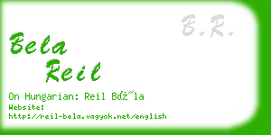 bela reil business card
